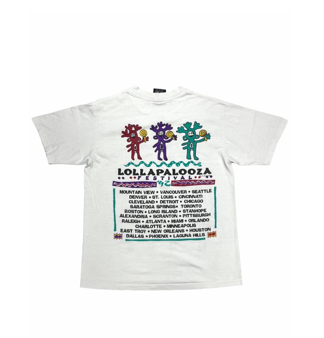 1992 Lollapalooza shirt 상품이미지2