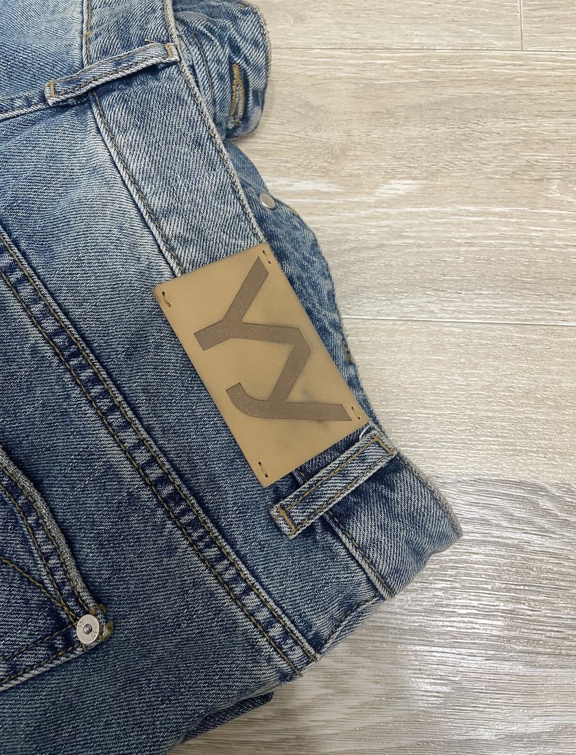 Open yy 오픈 와이와이 루즈 스트레이트 데님 진 상품이미지4