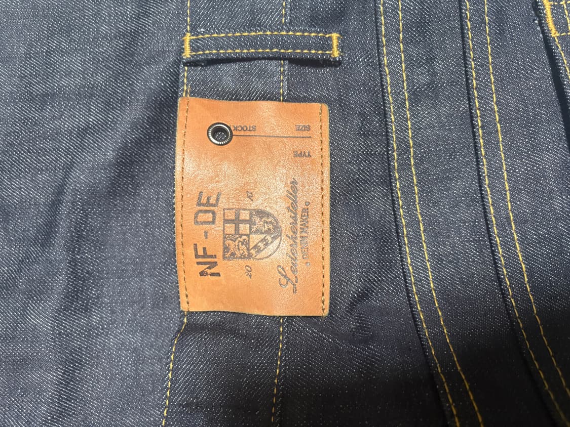 NO/FAITH STUDIOS Japanese loose fit BLUE 상품이미지5