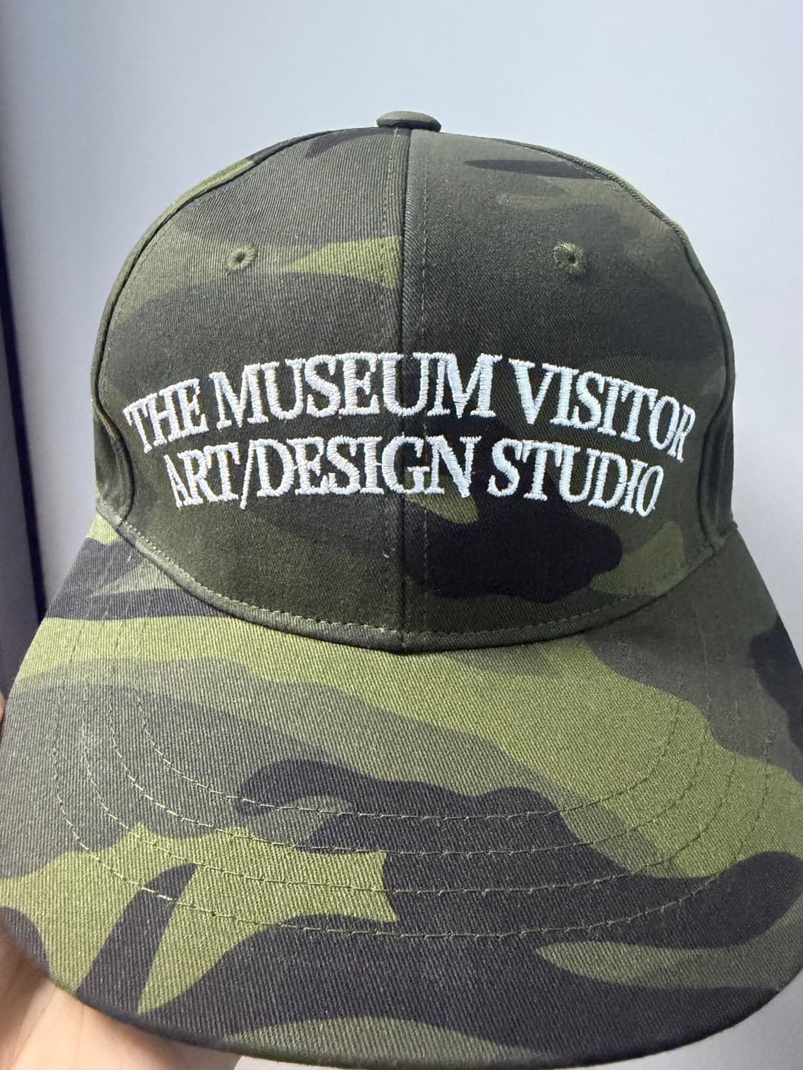 더뮤지엄비지터 카모캡 상품이미지4