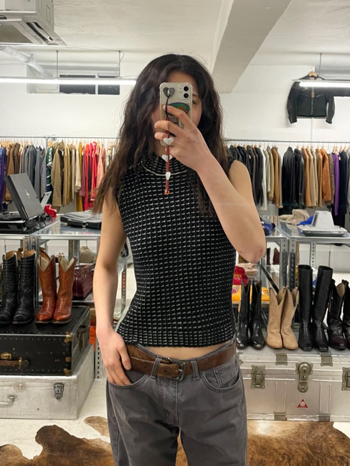 ARMANI collezioni sleeveless 알마니 슬리브리스 상품이미지1