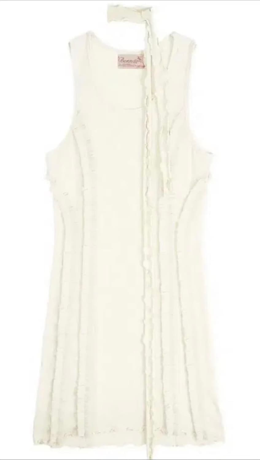 bonneae frill lace dress ivory 상품이미지1