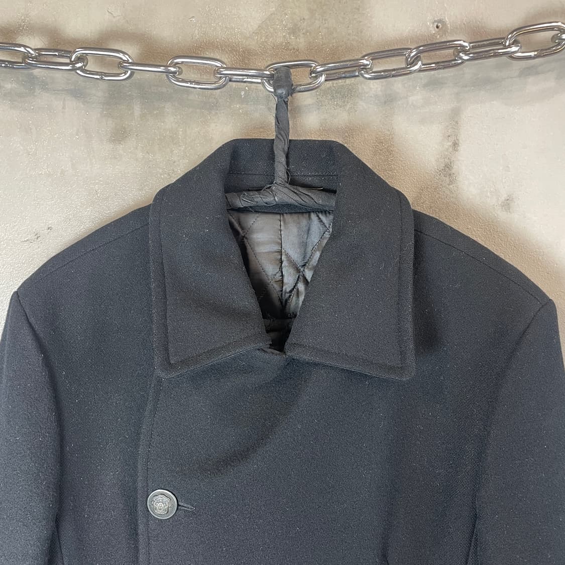 시스템 커브드 오피서 코트 상품이미지3