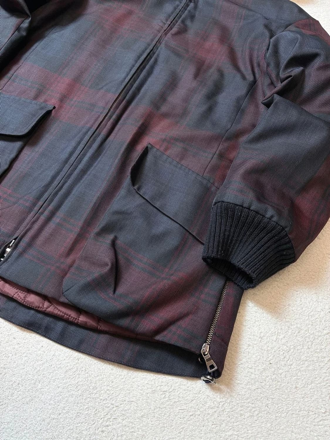 질샌더 JIL SANDER 타탄 트윌 후디 파카 PN7330 상품이미지3