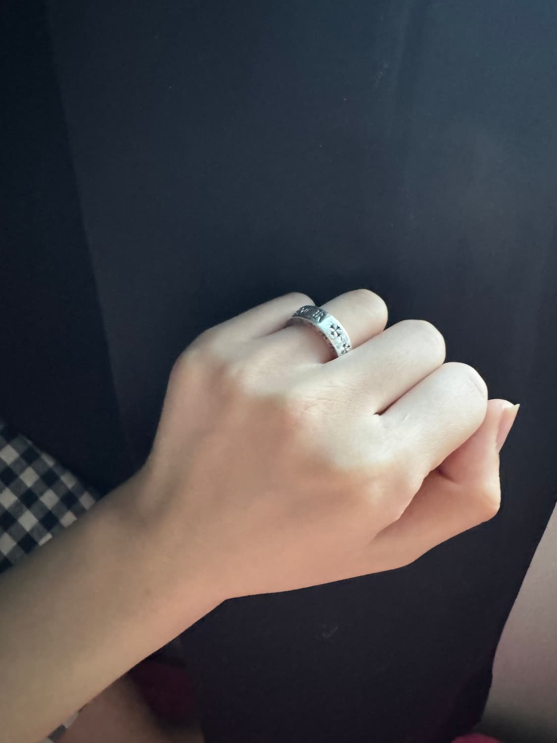 크롬하츠 스페이서 포에버링 6mm 실버 반지 상품이미지4