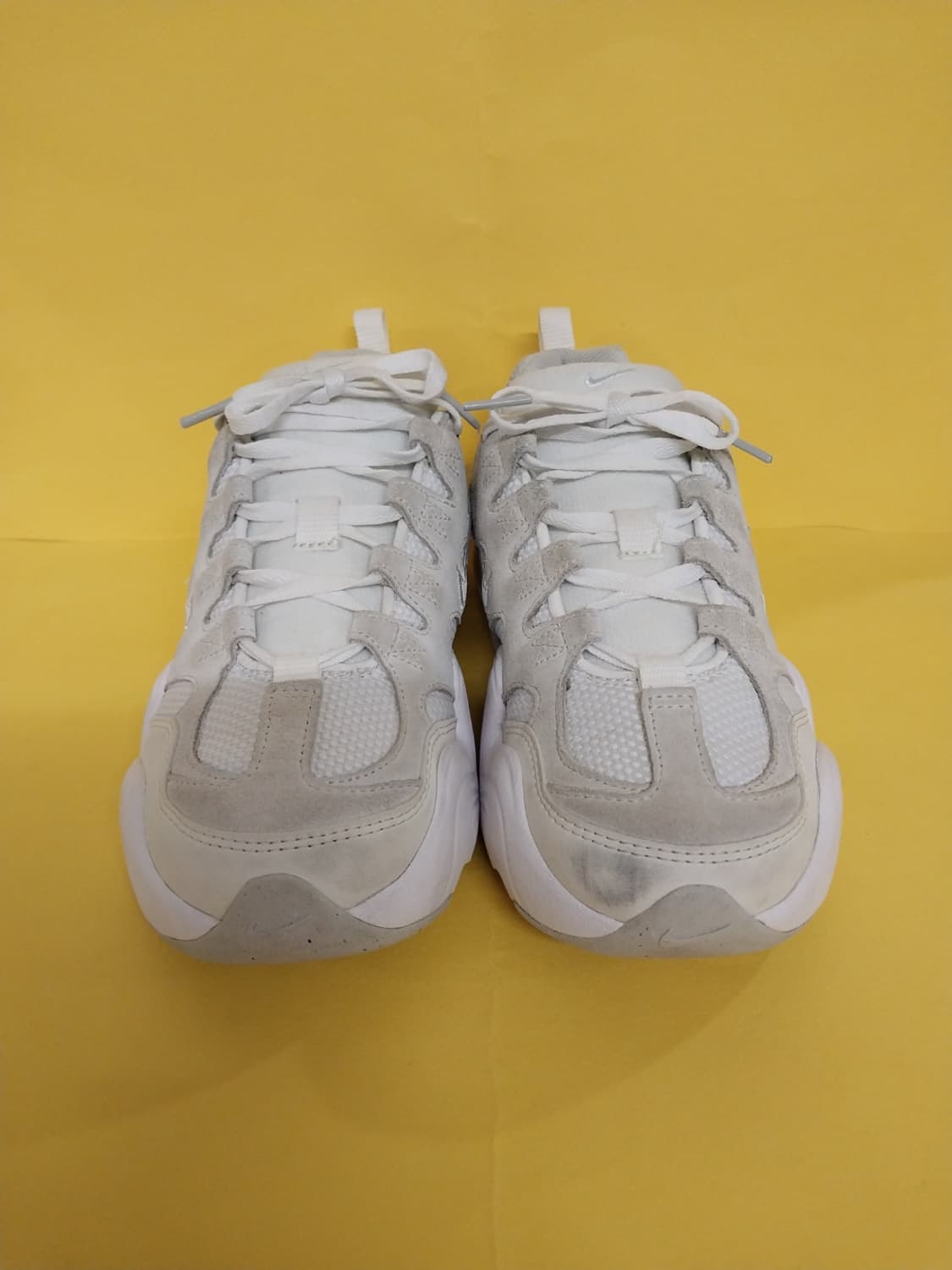 여성 나이키 테크 헤라 화이트 런닝화, 운동화 (235) 상품이미지2