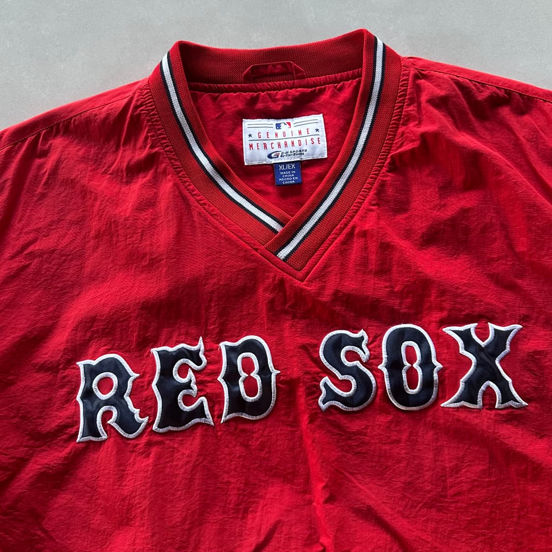 [XL]G-lll MLB 보스턴 레드삭스 웜업 바람막이 상품이미지9