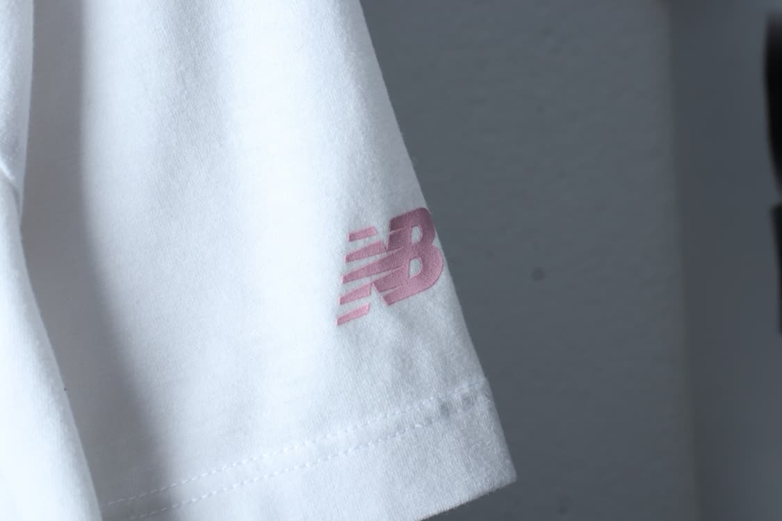 W(M) 뉴발란스 반팔 티셔츠 레터링 레이어드 화이트-H30447 상품이미지6