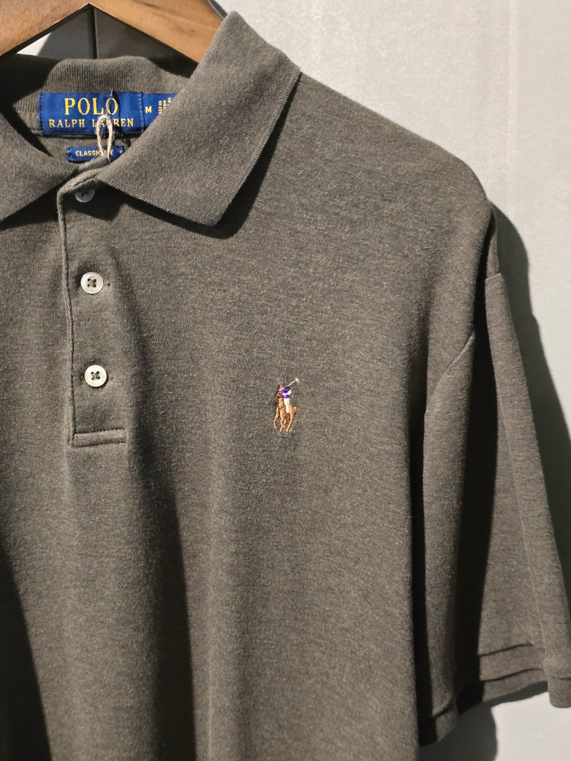 Polo Ralph Lauren 클래식핏 카키 폴로셔츠 상품이미지2