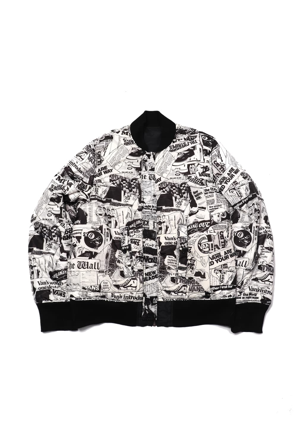 VANS 리버시블 스트릿 MA-1 항공 점퍼 women L 상품이미지1