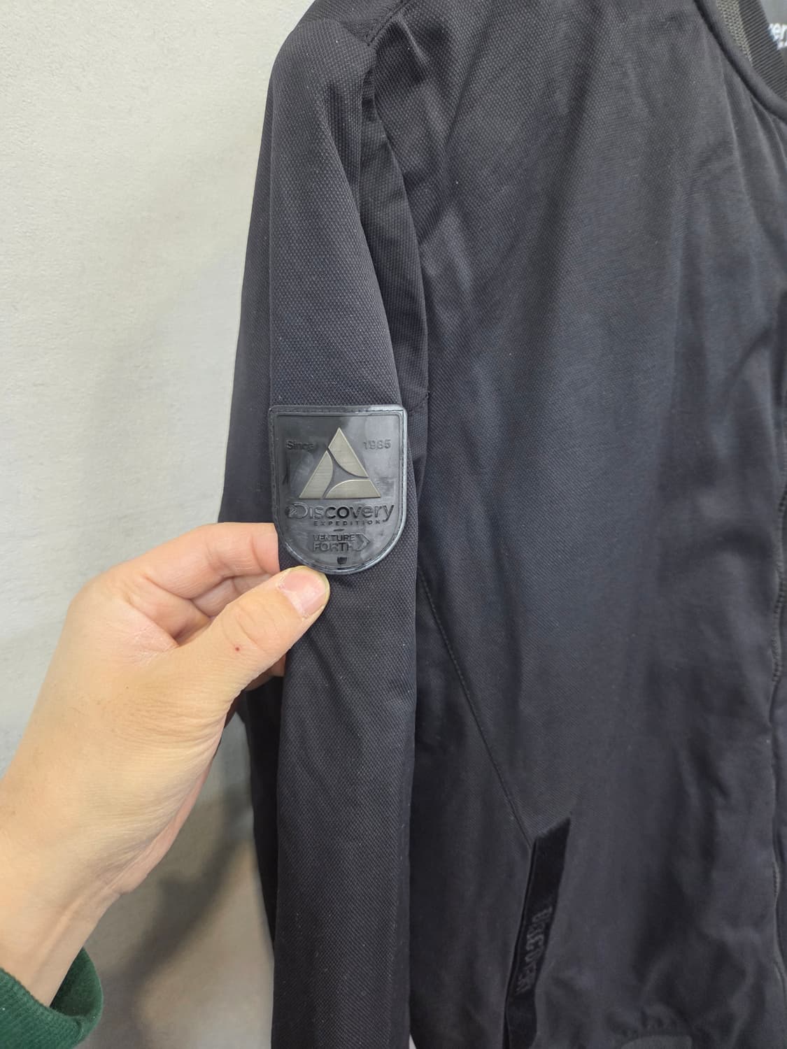 디스커버리 안감퀄팅 봄버 항공자켓 m 상품이미지8