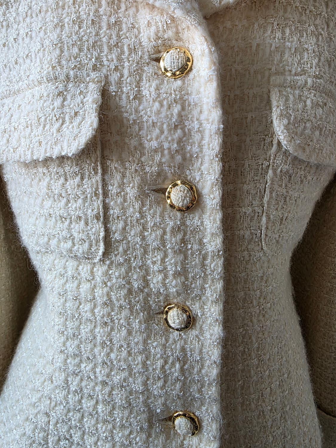 아이보리 트위드 셋업  상품이미지6