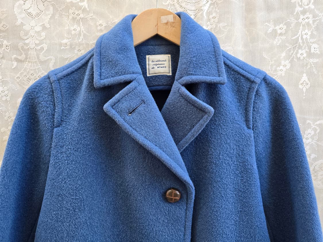 일본 nimes 울 피코트 상품이미지2