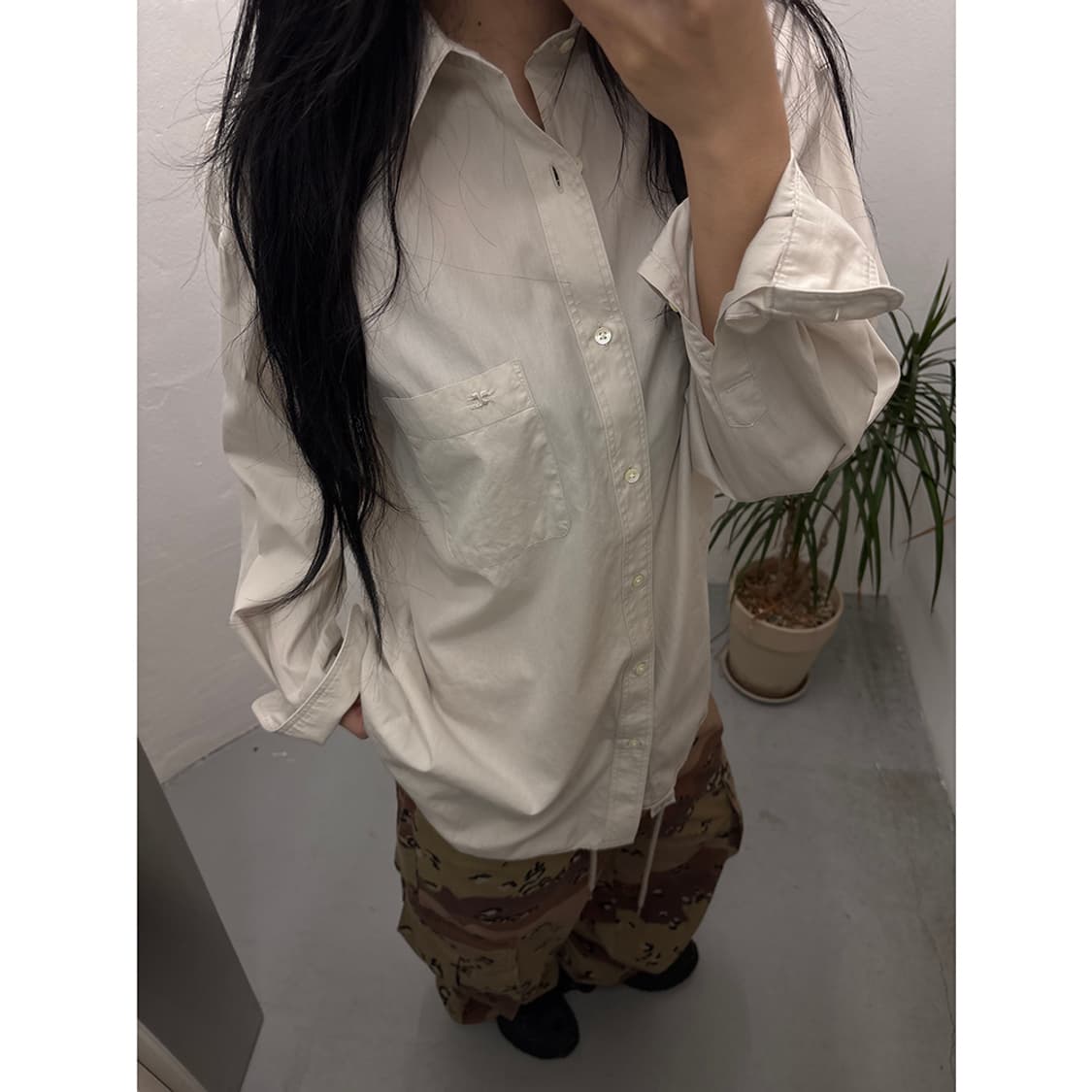 courreges Poplin Shirt 상품이미지3
