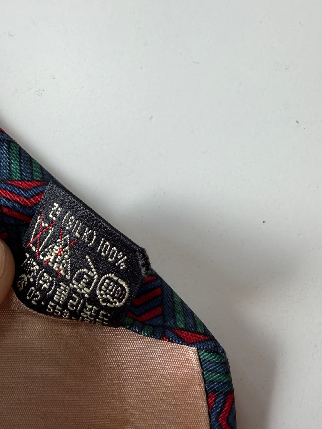 피에르가르뎅(Pierre cardin) 실크 넥타이 9.5cm 상품이미지6