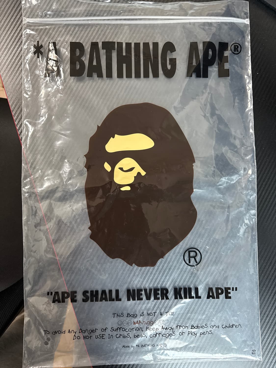 베이프 원 포인트 롱슬리브 제품 판매합니다(사이즈M) 상품이미지5