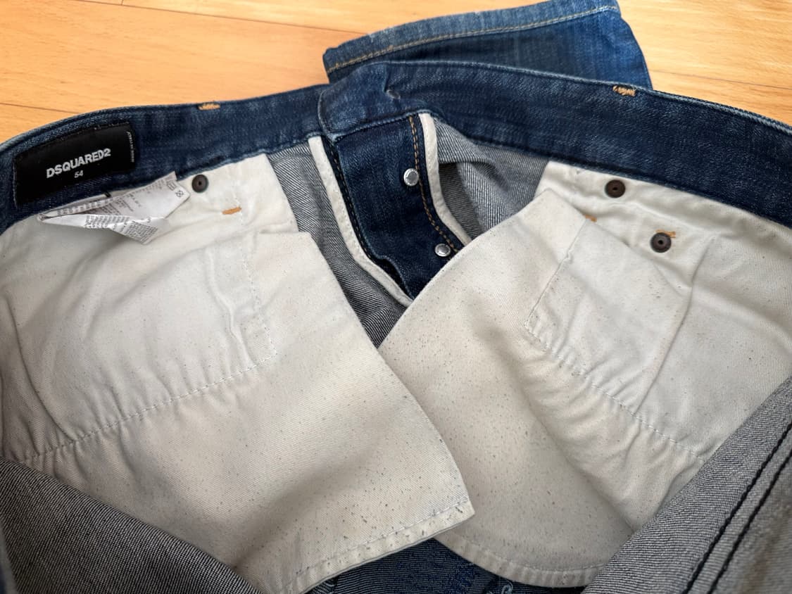 디스퀘어드 DSQ D2 디퀘 데님 청바지 54사이즈 정품 정품입니다 엘라 상품이미지6