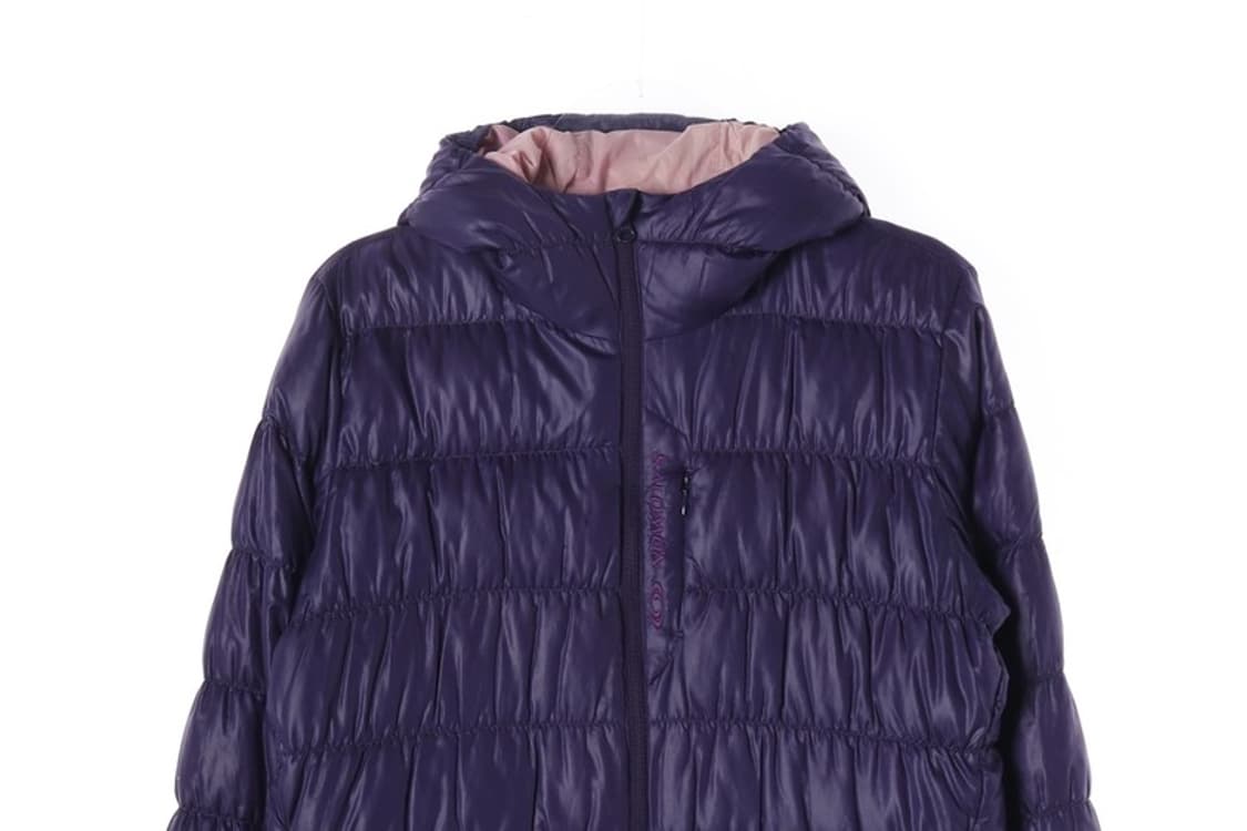 살로몬 빈티지 퀼팅 경량 패딩 L 상품이미지4