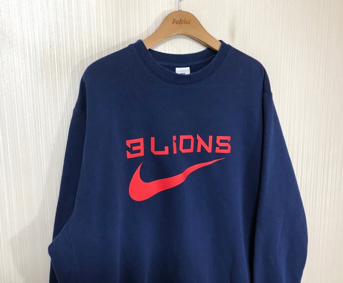 나이키 잉글랜드 국가대표팀 국대 클럽 크루 스웨트셔츠 XL(110) 상품이미지5