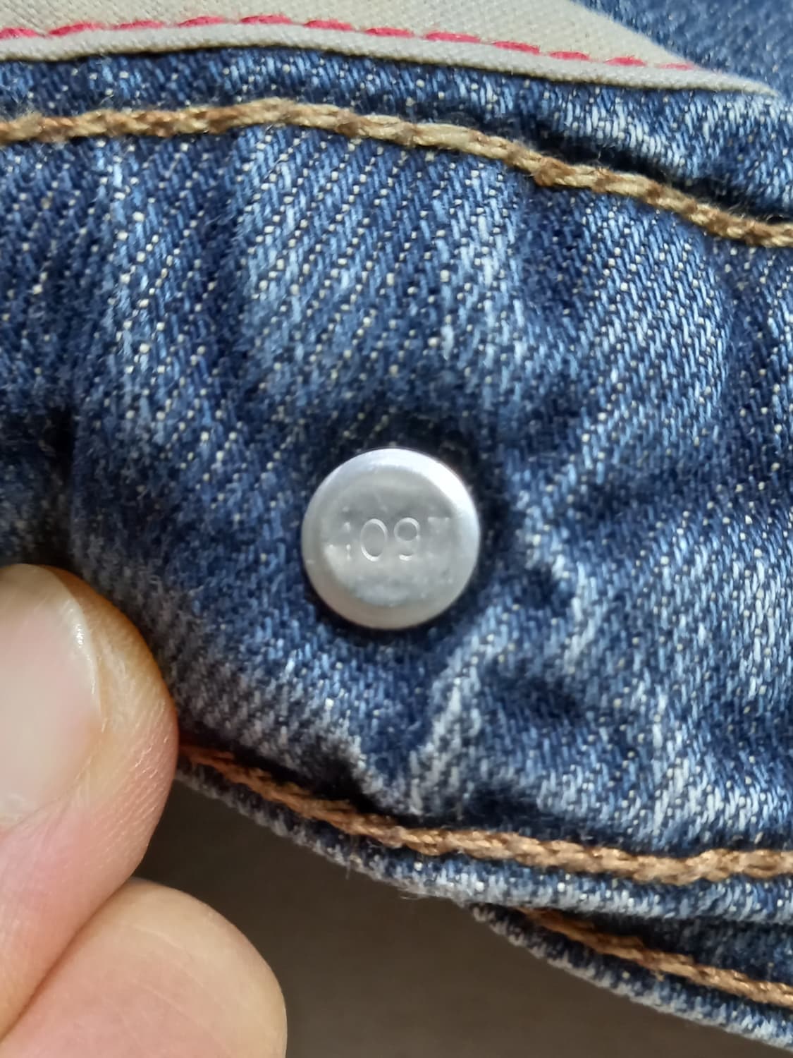 32 리바이스511 Mexico 워싱 스판 슬림일자진 진청 32-335 상품이미지5