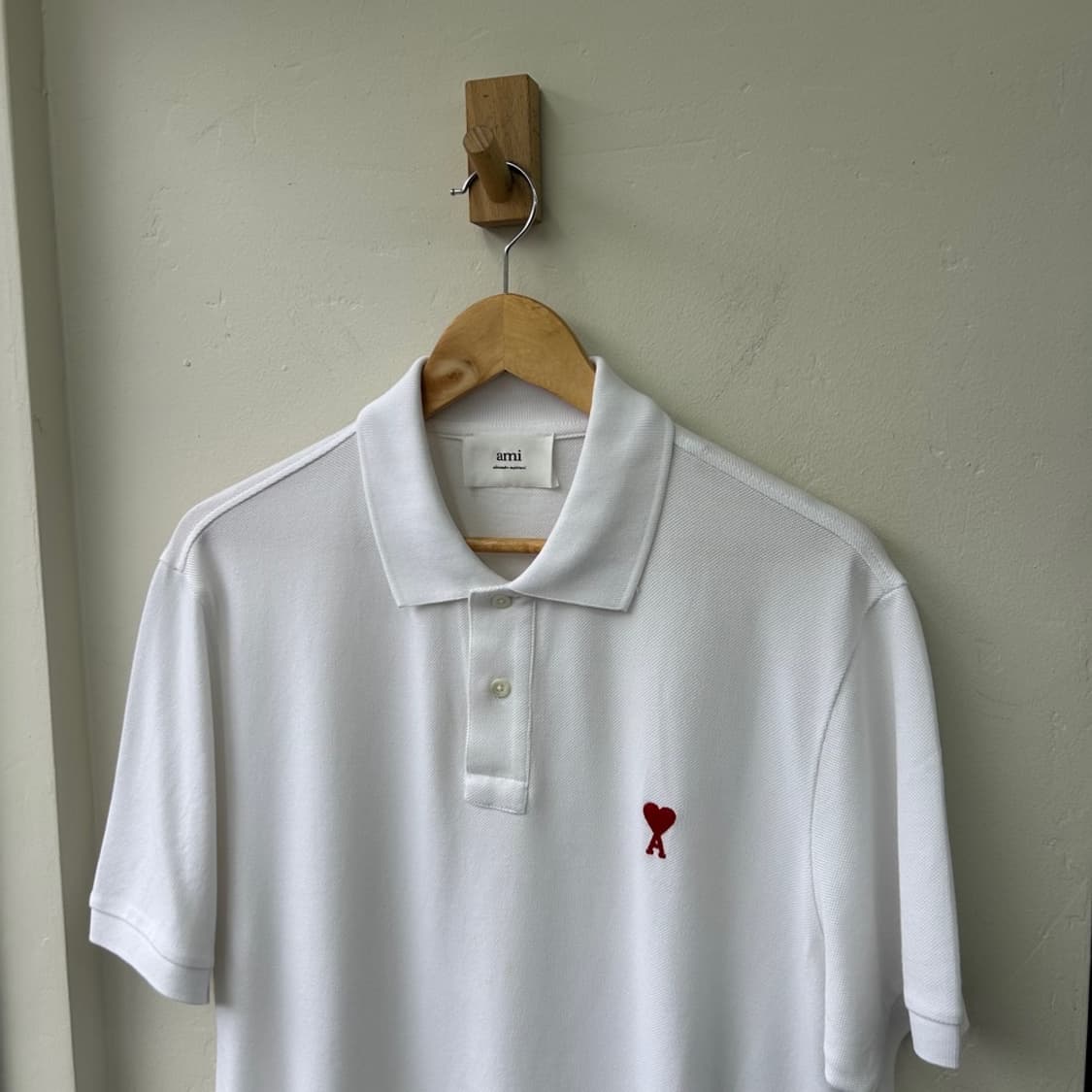 16762 - 아미 스몰 하트 반팔 카라티 상품이미지1