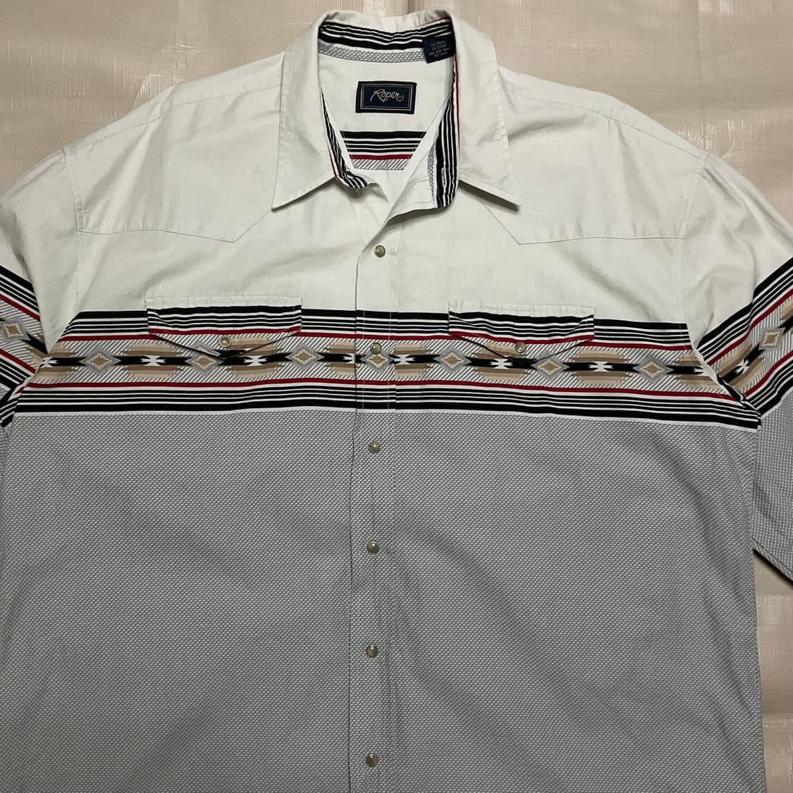 빈티지 나바호 웨스턴 셔츠 상품이미지3