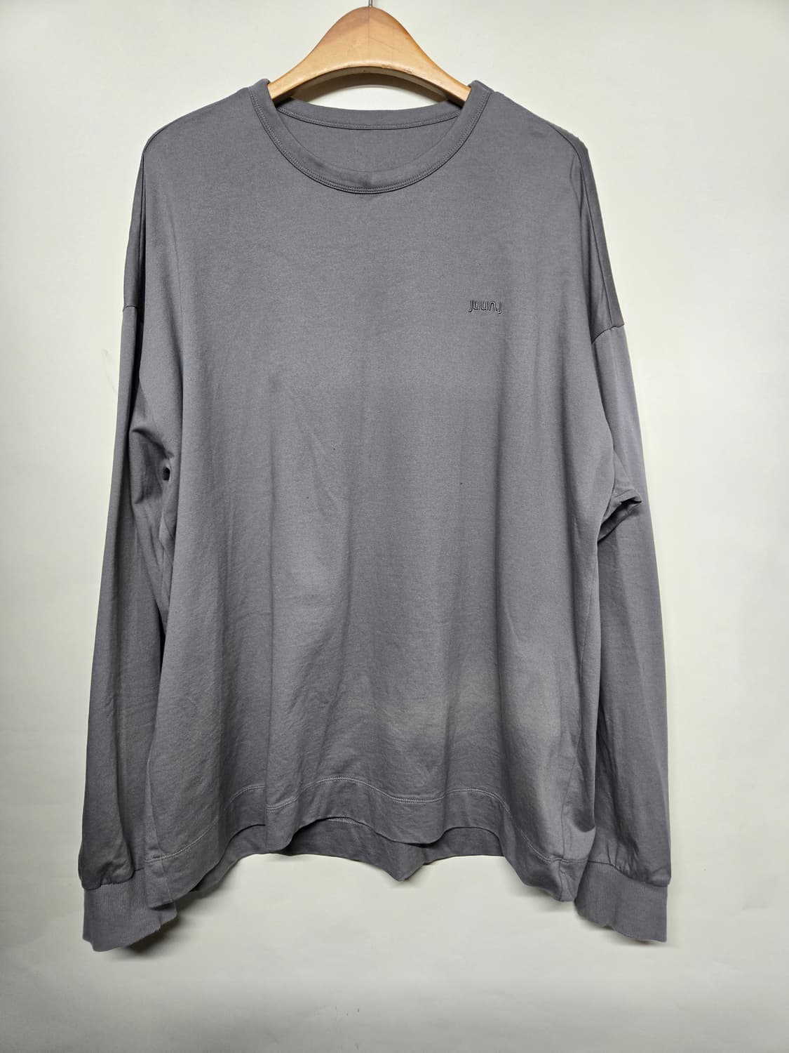 Juun.J 클래식 자동차 프린팅 맨투맨 오버사이즈 티셔츠  상품이미지1