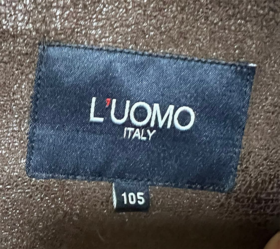 LUOMO 워모 남자 무스탕자켓 덕다운 캐주얼 L 100  상품이미지3