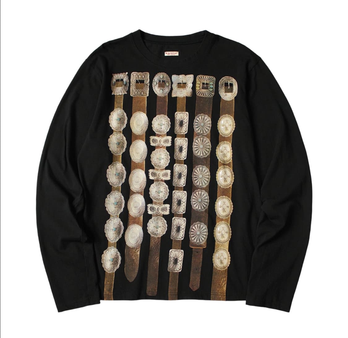 4 [오늘만급처/미개봉새상품] kapital 캐피탈 콘초 롱슬리브 티셔츠 상품이미지1