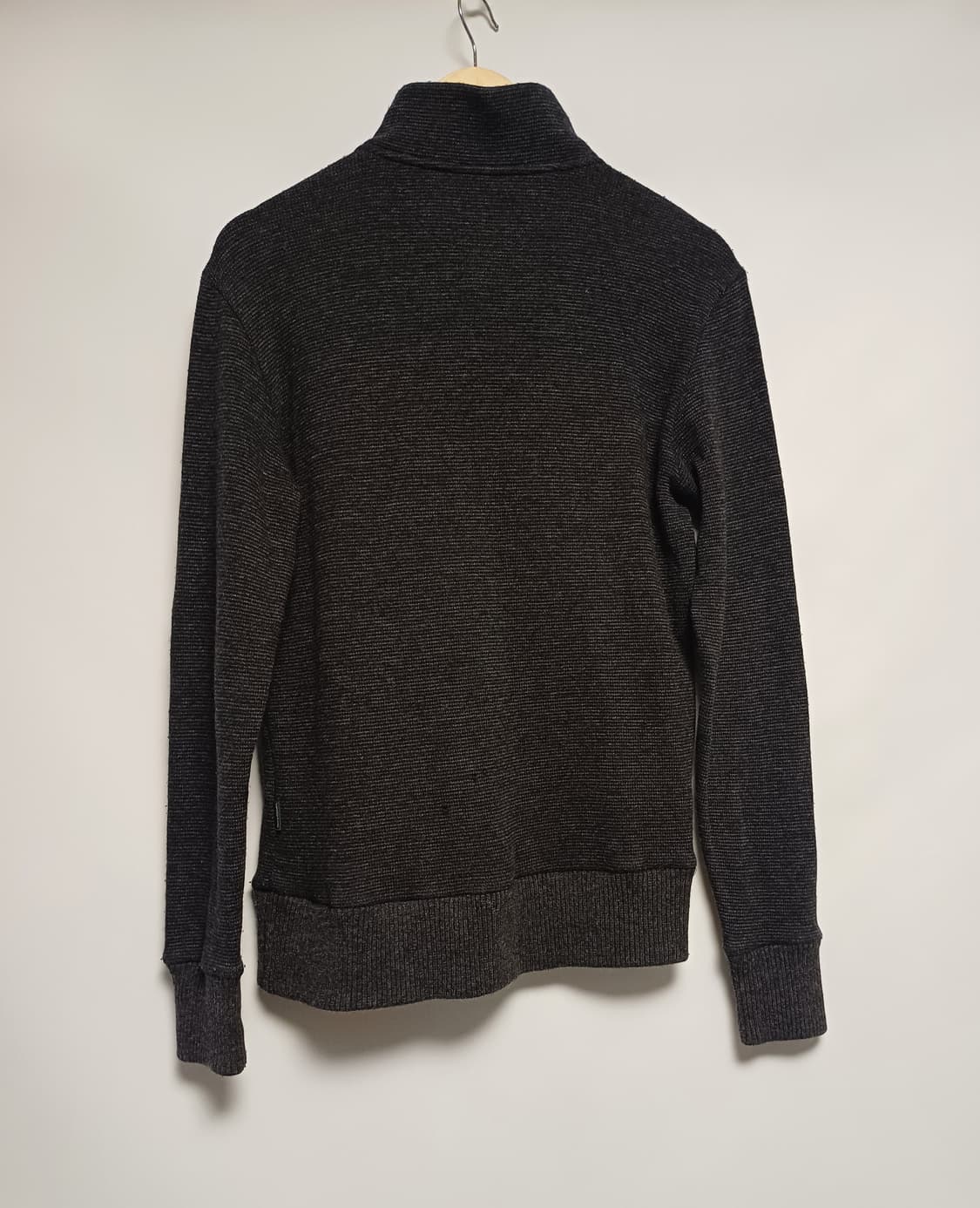 헨리코튼 남성 하프버튼 하이넥 니트 L(100) - 차콜 상품이미지2