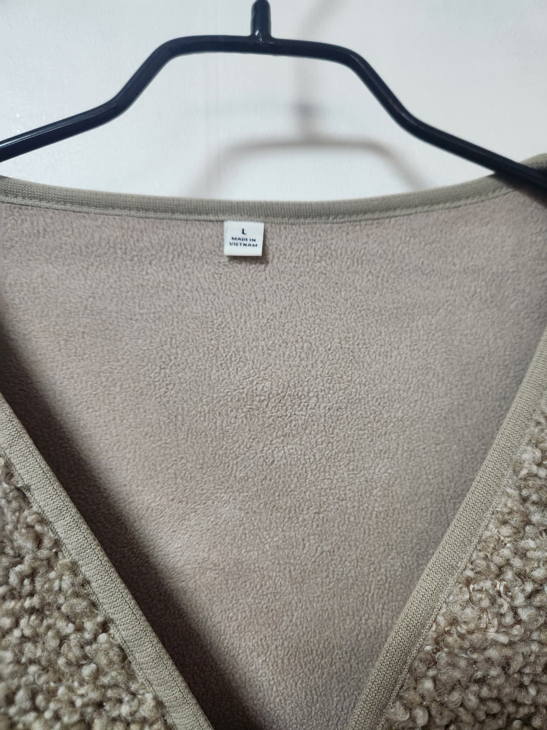 유니클로 뽀글이 후리스 짚업자켓 L 상품이미지2