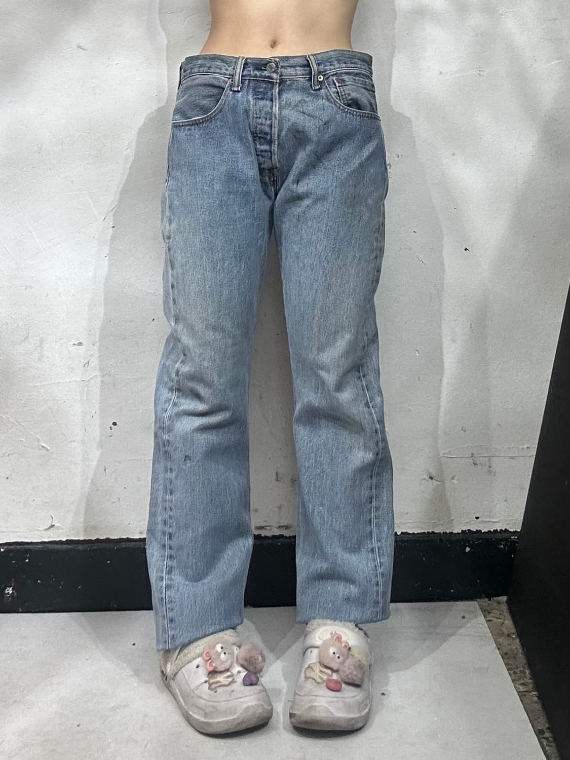 리바이스 501 연청 데님 팬츠 청바지 32 상품이미지2