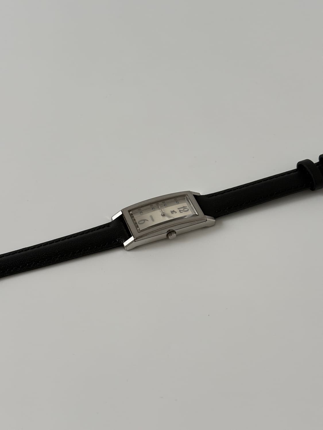 시티즌1980년도 빈티지 시계 xC 실버 탱크 쿼츠 여성 상품이미지5