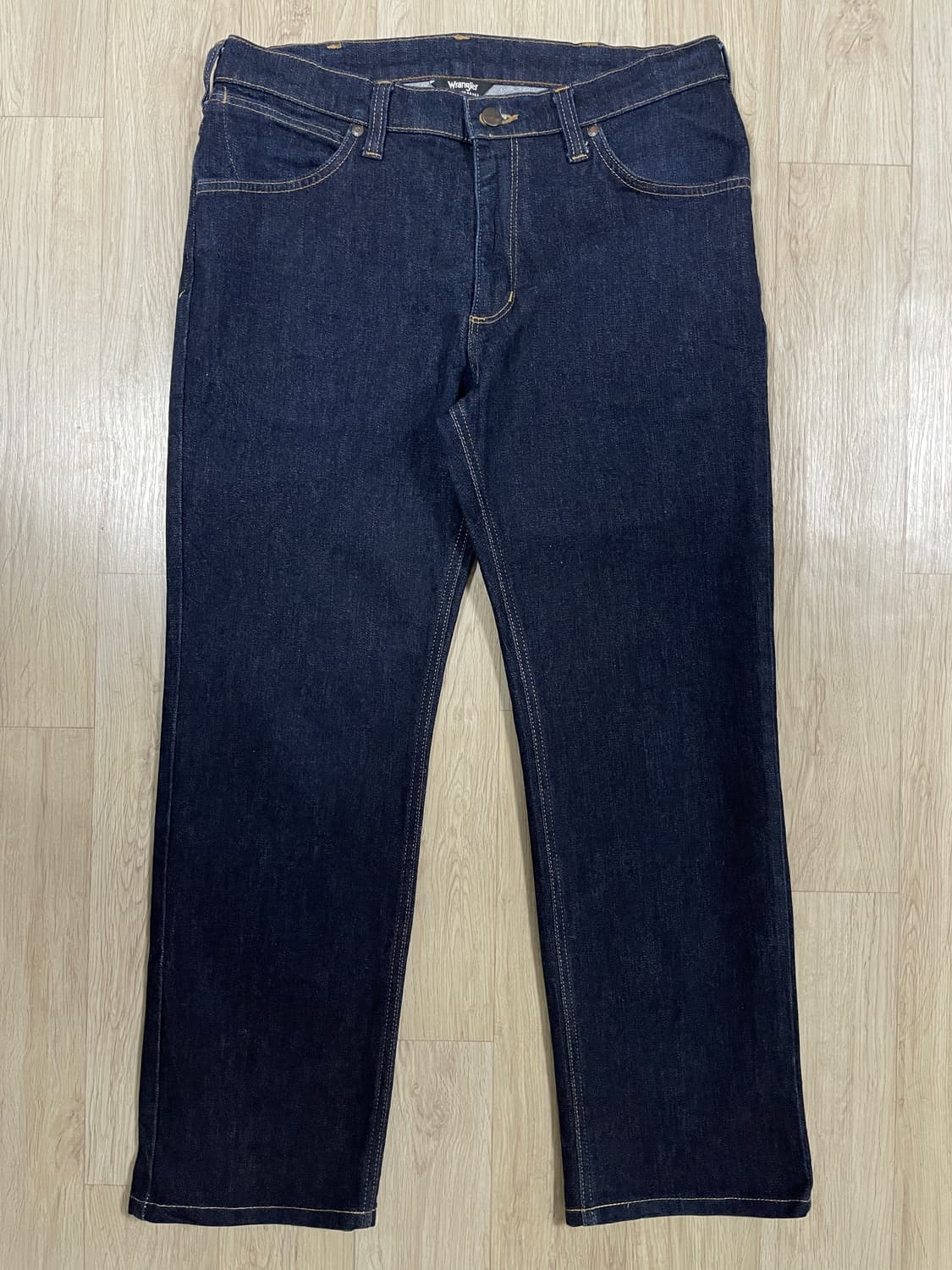 32) 랭글러 재팬 레귤러핏 진청 데님팬츠 상품이미지2