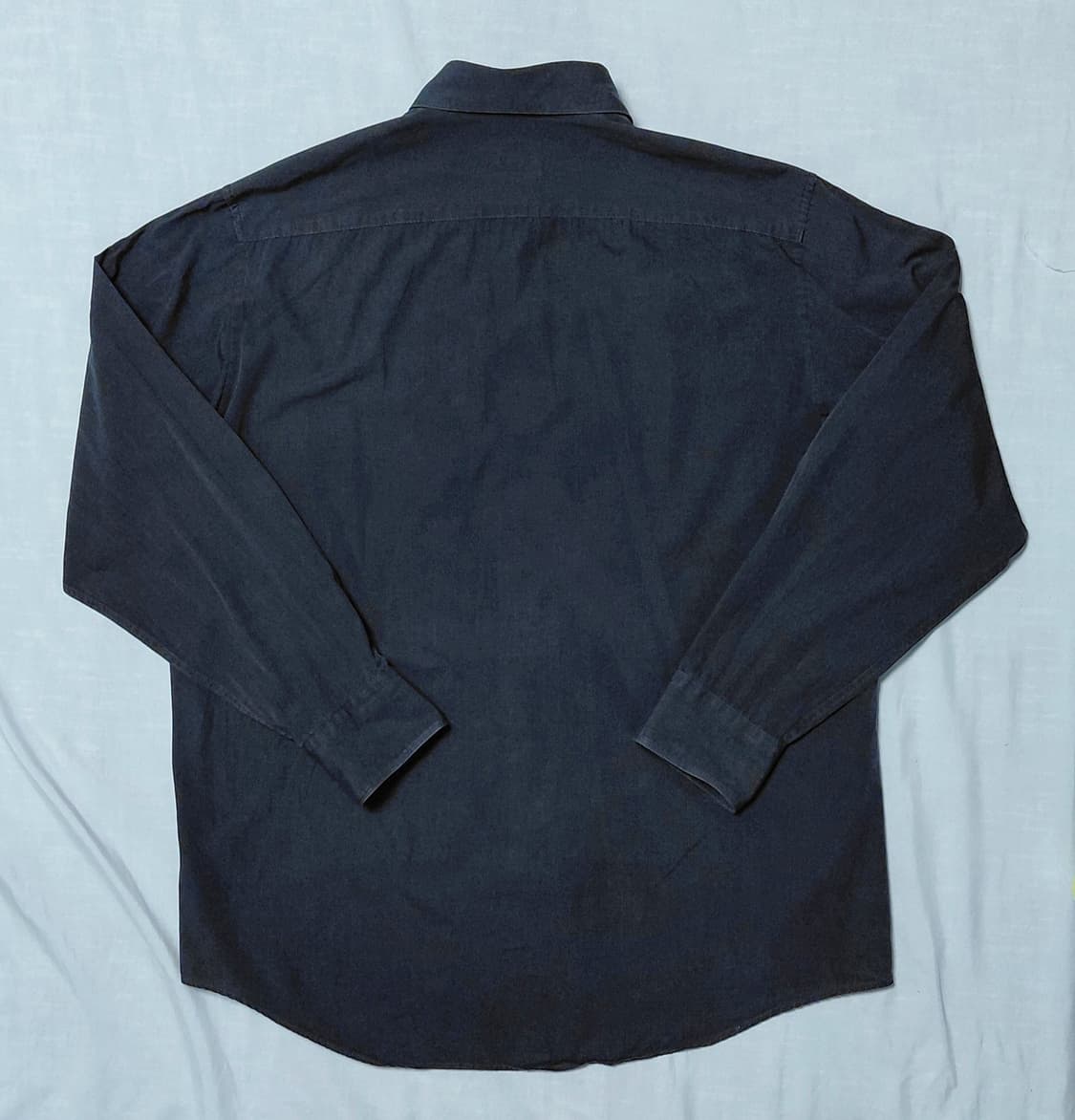 [L] 90s 빈티지 캘빈클라인(CK) 차콜 그레이 코튼 셔츠 상품이미지6