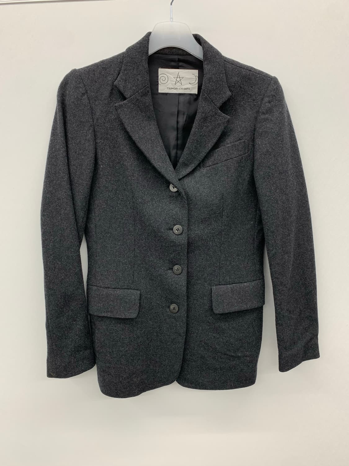 츠모리 치사토 (by.issey miyake) 울혼방 자켓 상품이미지5