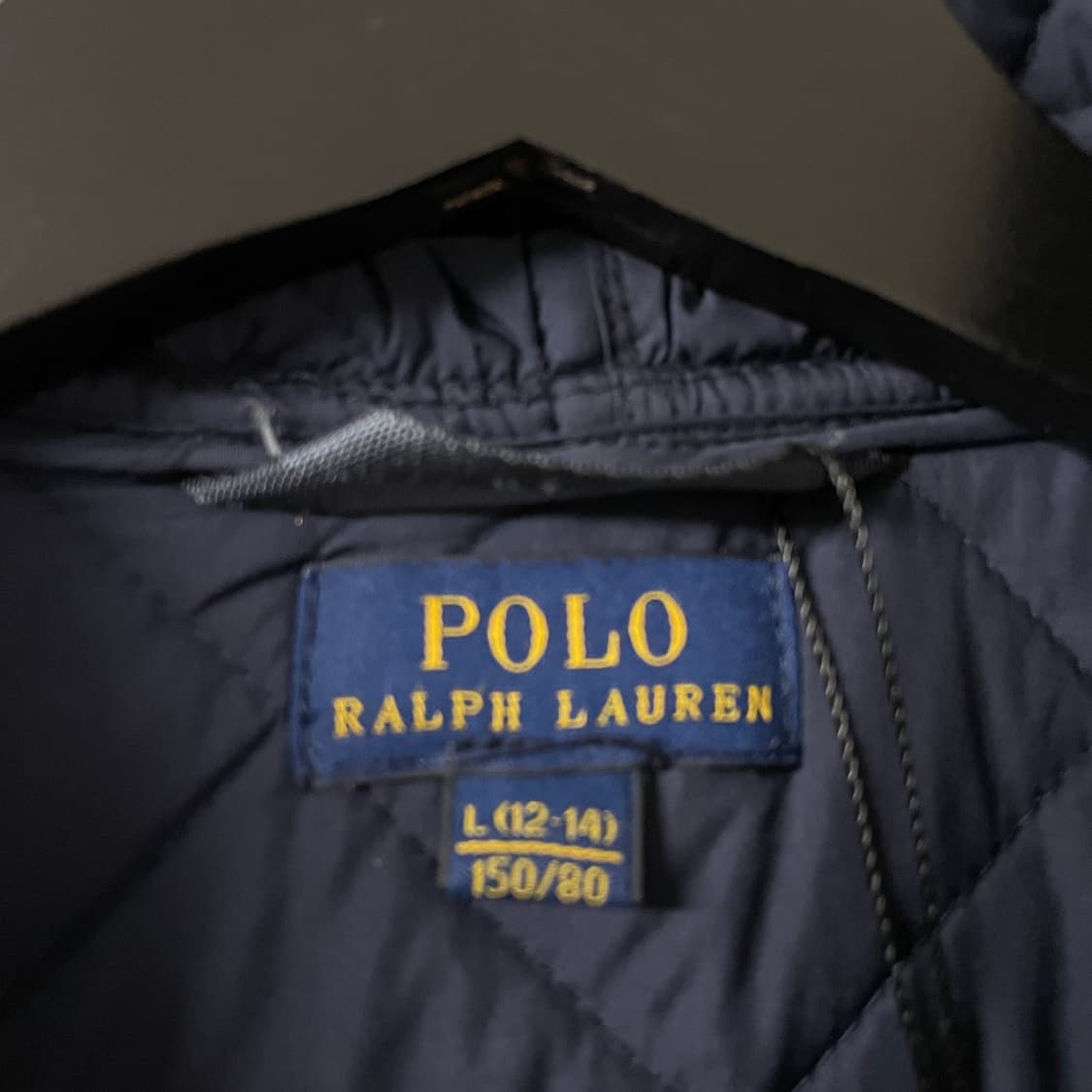 폴로 랄프로렌 타탄 체크 퀄팅 자켓 L12-14(W) 상품이미지5