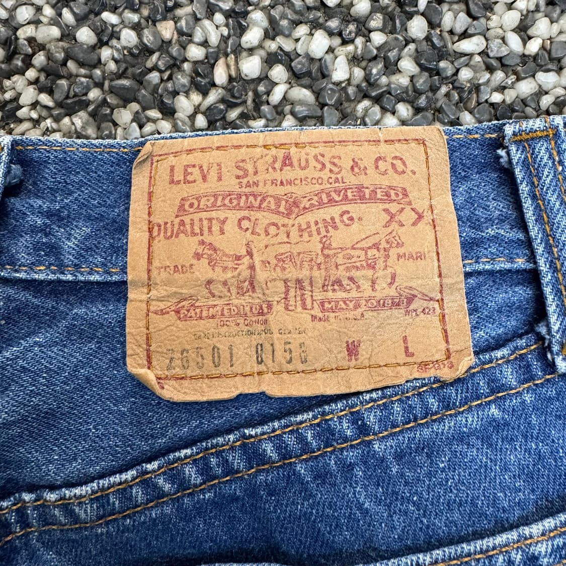 80s 리바이스 501 우먼스 데님 made in USA (30)  상품이미지6