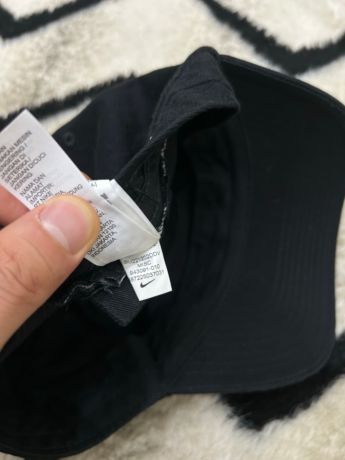 나이키 스우시 볼캡/블랙 상품이미지5