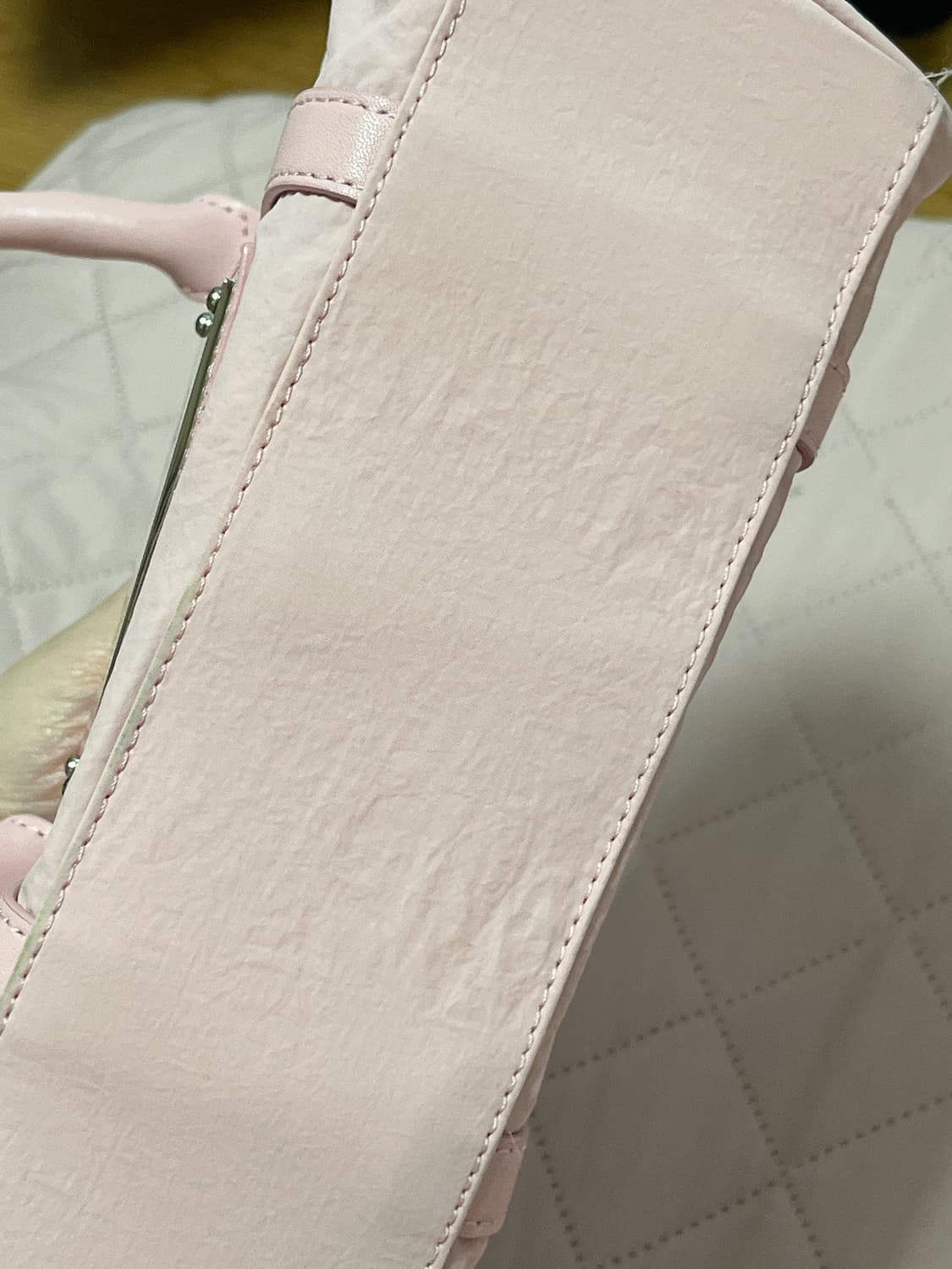 마뗑킴 베이비 토트백 핑크 단종색상 상품이미지6