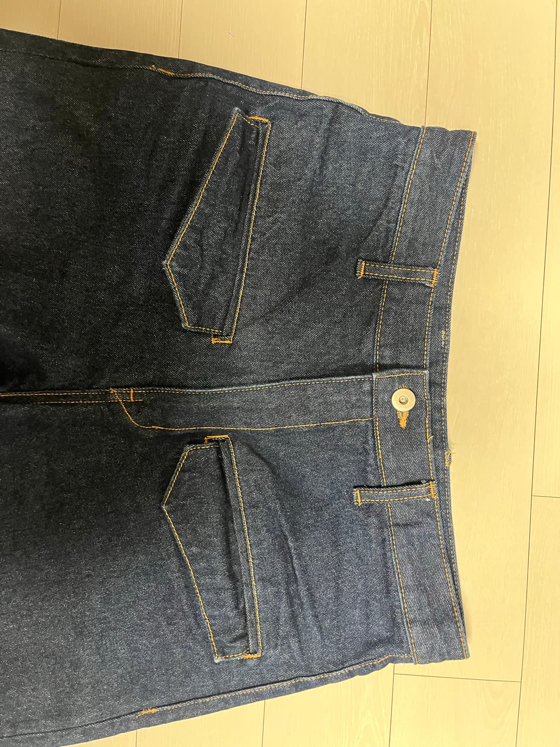 Aieul Curved Jeans _ Indigo (46 size) 상품이미지8