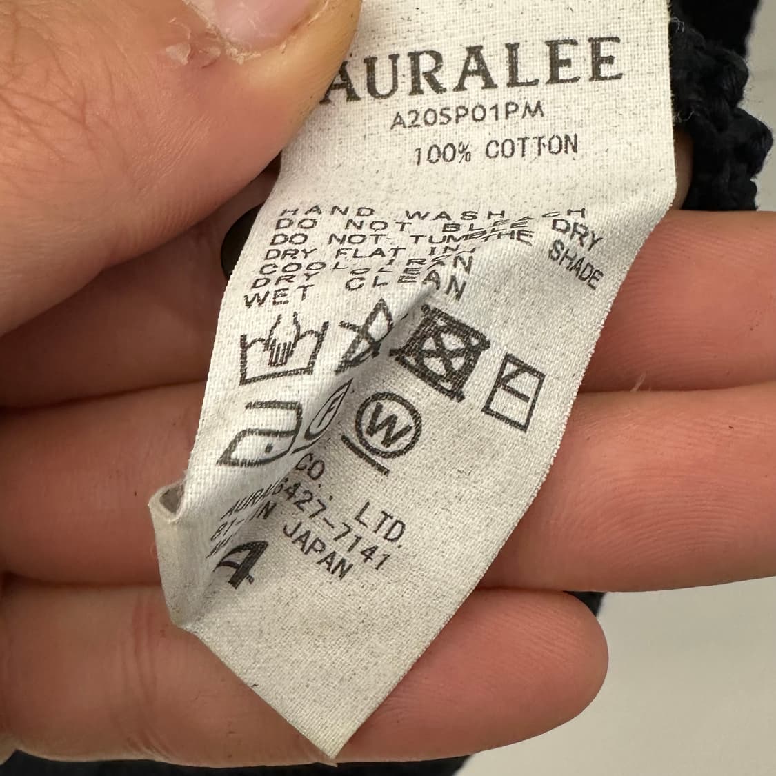 오라리 플랫 얀 니트 4사이즈  상품이미지5