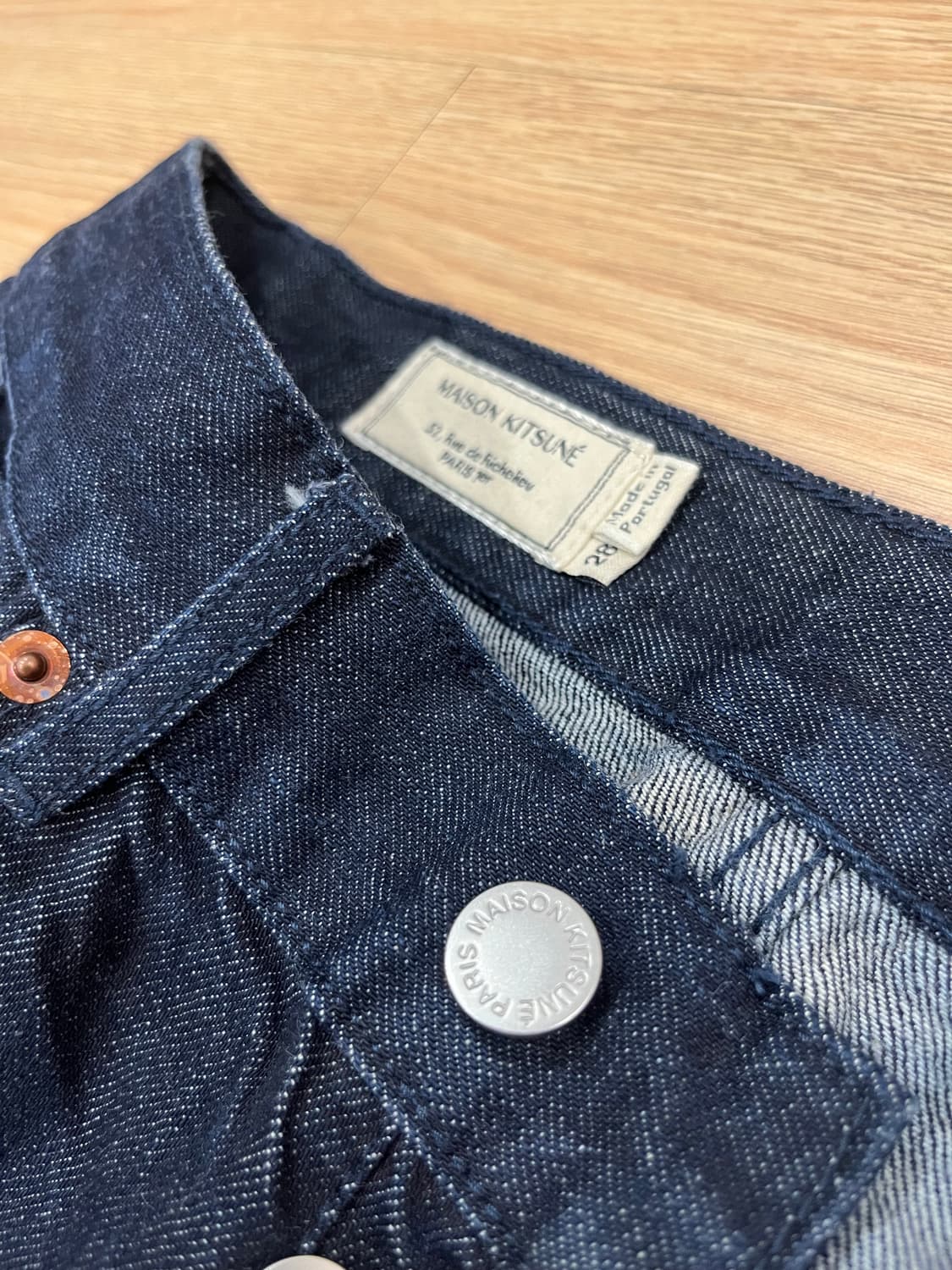 메종키츠네 데님 남자 28  상품이미지4