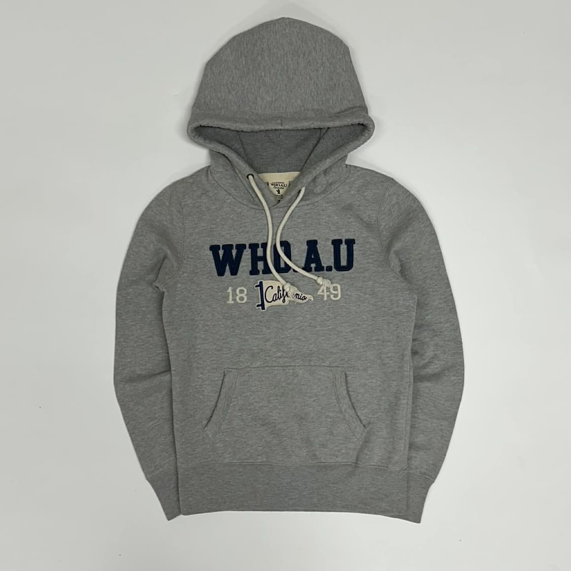 후아유 y2k 그레이 걸즈 올드스쿨 스웨트셔츠 후드티(S) 상품이미지2