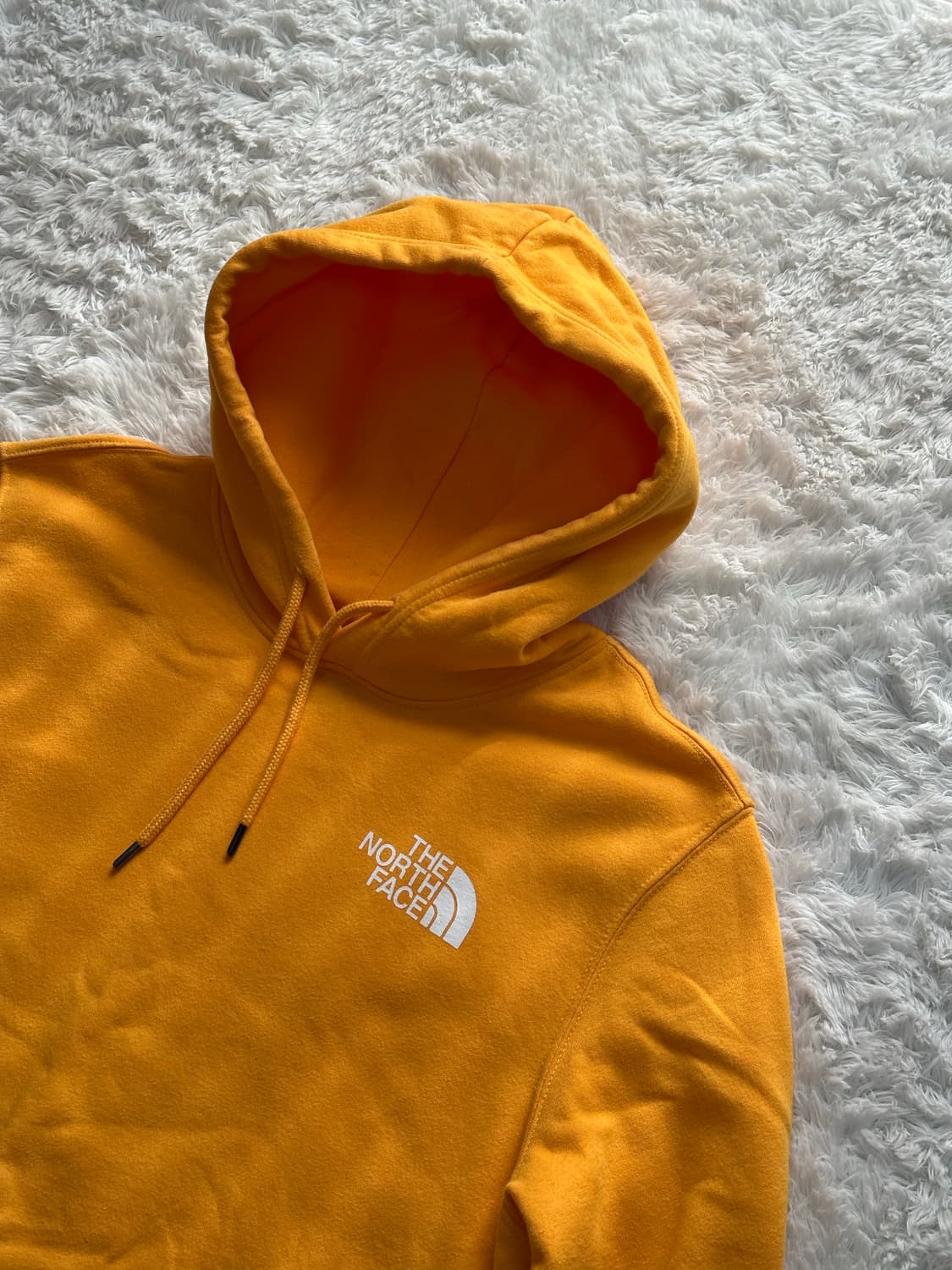 노스페이스 노란색 후드티 L 상품이미지3