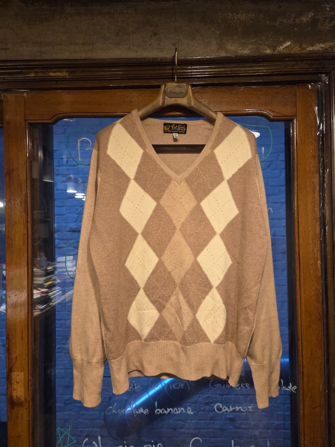 스코티시 인타르시아 캐시미어 니트 상품이미지10