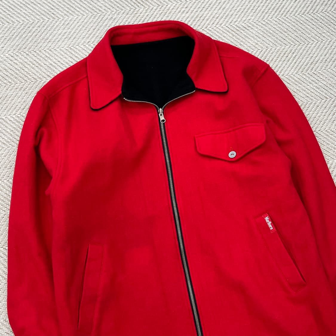 말보로 리버시블 울 자켓 r2636 상품이미지5