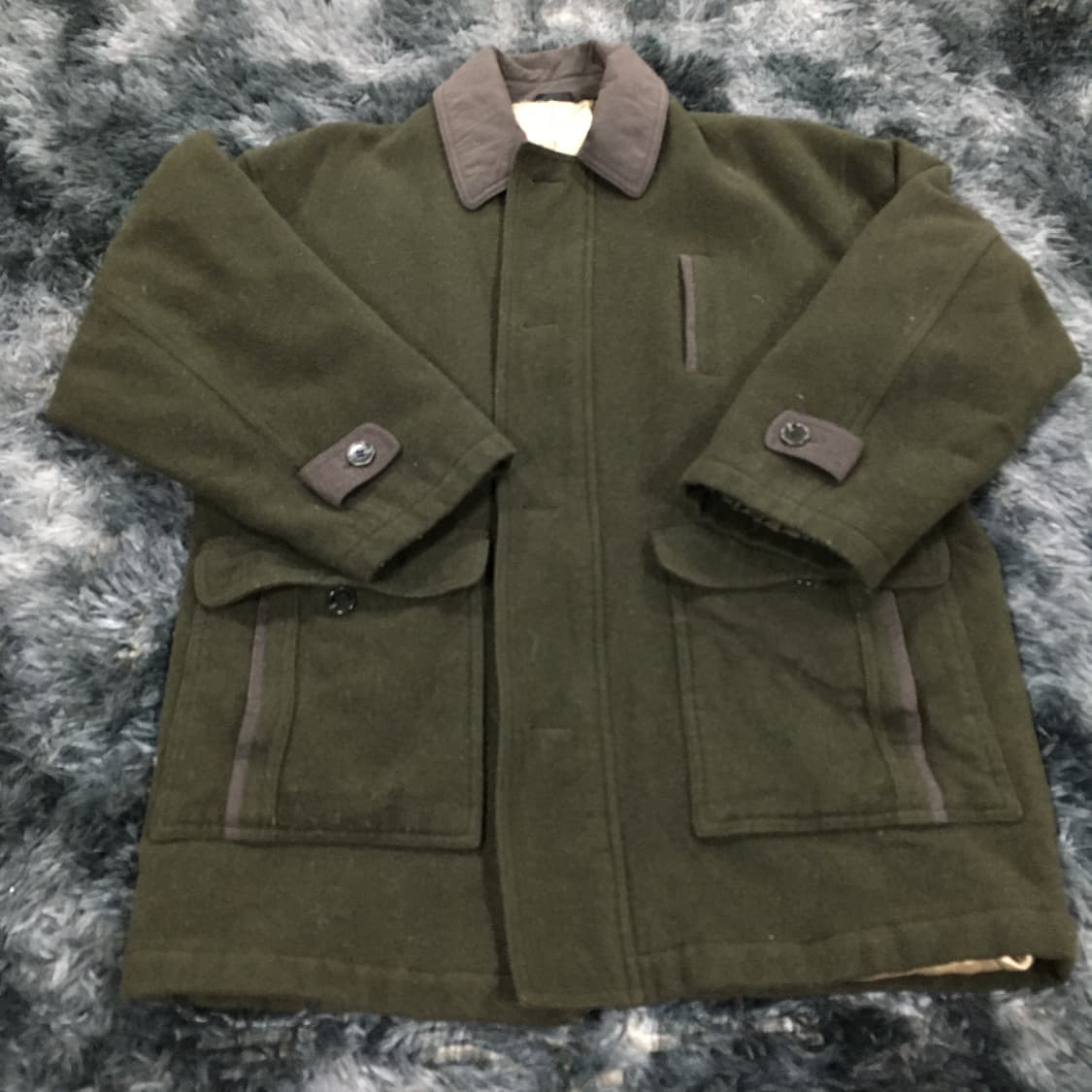 투티/0333 LIVBARY JPN 빈티지 자켓 카키 집업 아우터 상품이미지3