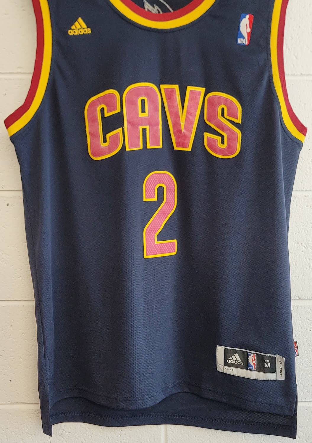 아디다스 NBA 클리블랜드 캐벌리어스(No.2 카이리 어빙) 유니폼 판매 상품이미지4