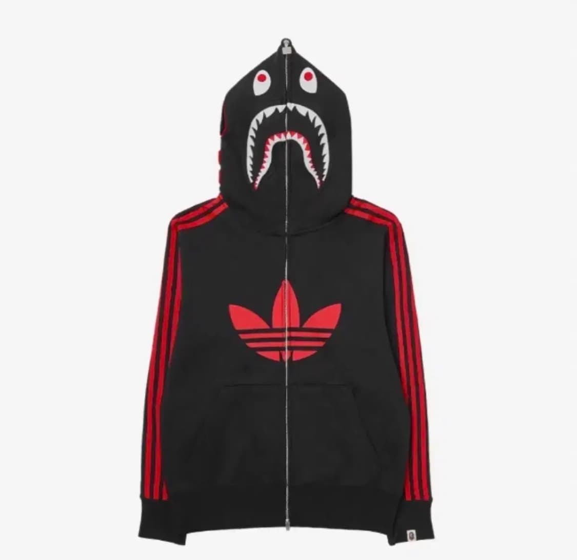 아디다스 베이프 얼티밋 샤크 후드 블랙 XL 상품이미지1
